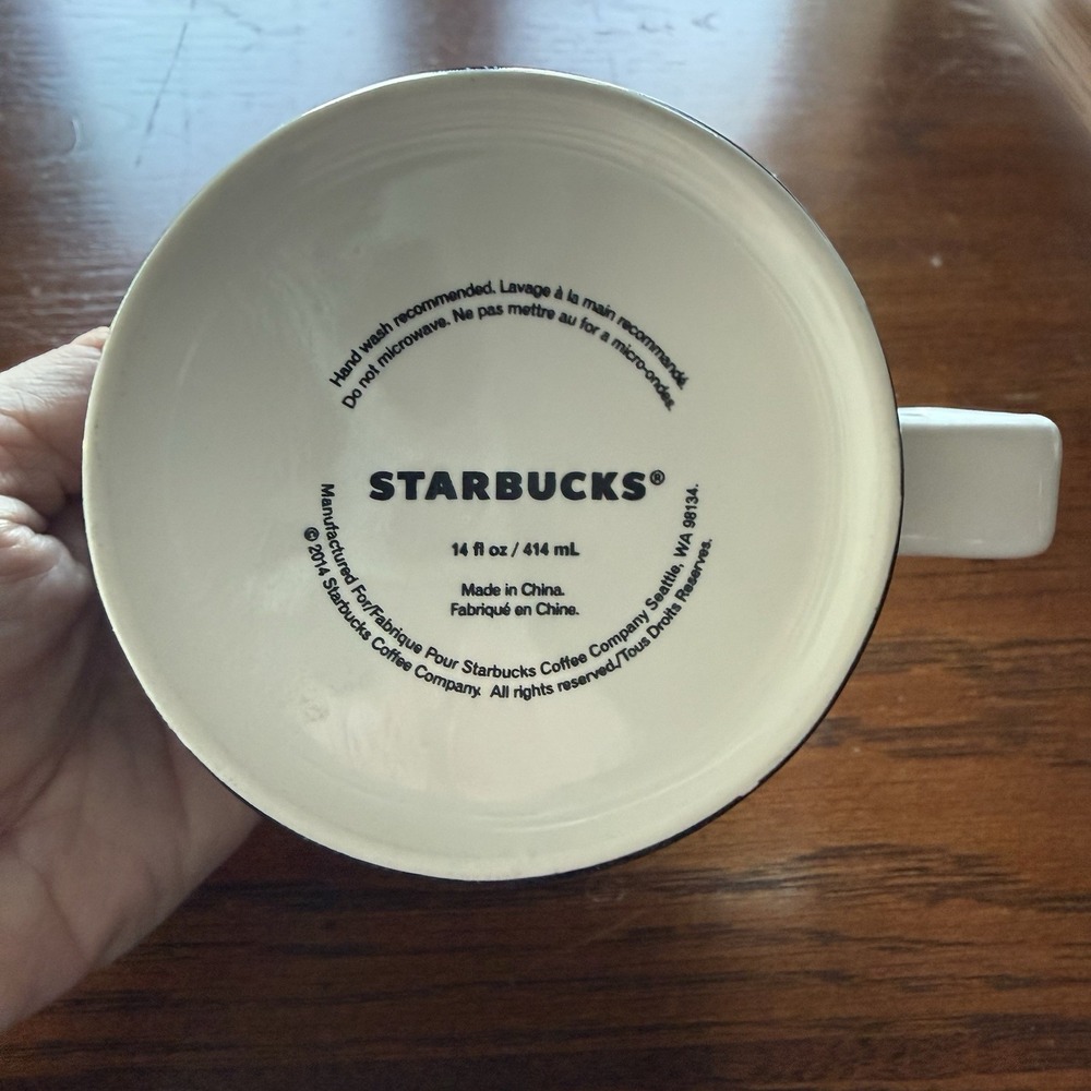Limited Edition Starbucks New York Times Square NYC Coffee Mug w/ box 14 oz 2014 - Picture 5 of 6